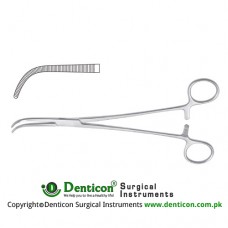 Overholt-Fino Dissecting and Ligature Forceps Curved Stainless Steel, 21.5 cm - 8 1/2"
